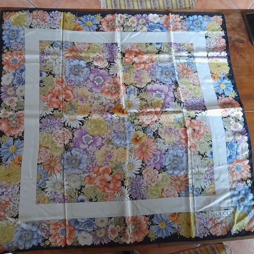 Foulard gucci flora seta - foulard,