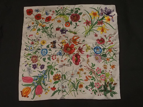 Gucci flora foulard - gucci, seta