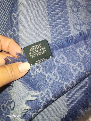 Gucci stola rettangolare in - gucci,