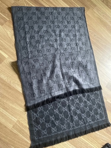 Sciarpa lana jacquard - gucci, gg