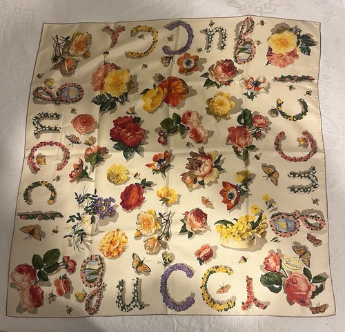 Foulard gucci floral vintage - floral,
