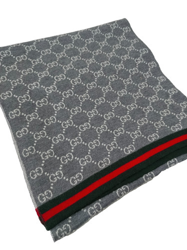 Gucci sciarpa lana logo - gucci,
