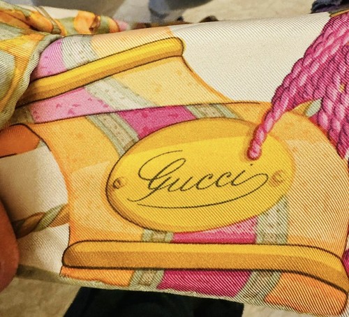 Foulard gucci vintage - gucci,