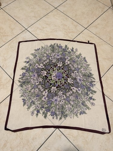 Gucci foulard vintage floreale - gucci,