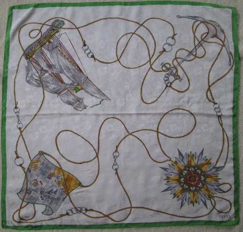 Sciarpa gucci seta - -, vintage
