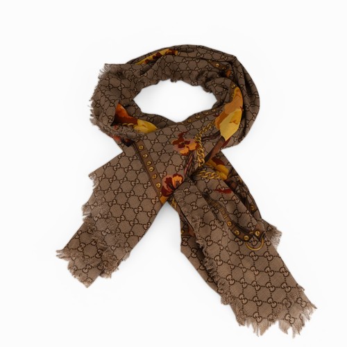 Gucci foulard quadrato lana - in,