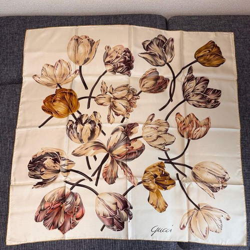 Sciarpa gucci motivo floreale - gucci,,
