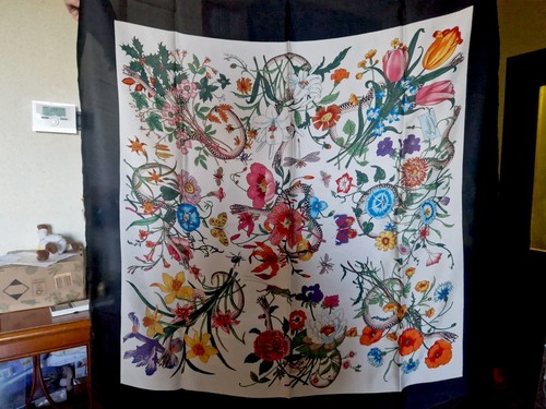 Gucci flora silk - flora, with